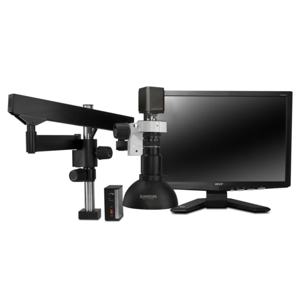 Auto-Focus Digital Inspection System With Dome LED On Articulating Arm